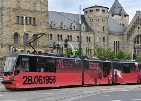 WYJĄTKOWY TRAMWAJ NA POZNAŃSKICH TORACH