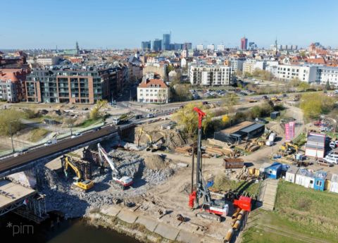 DALSZE ZAMKNIĘCIA ULIC PRZY MOŚCIE CHROBREGO