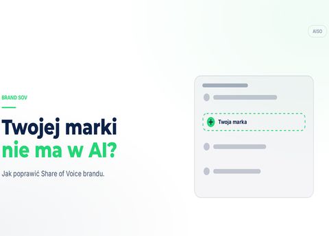 Twoja marka nie istnieje w AI. Jak poprawić Share of Voice Brandu? 