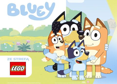 BLUEY I KLOCKI LEGO W POZNANIU